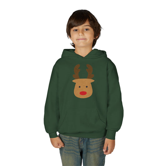 Youth Reindeer Hoodie | Cozy Kids Fun Winter Apparel | True North