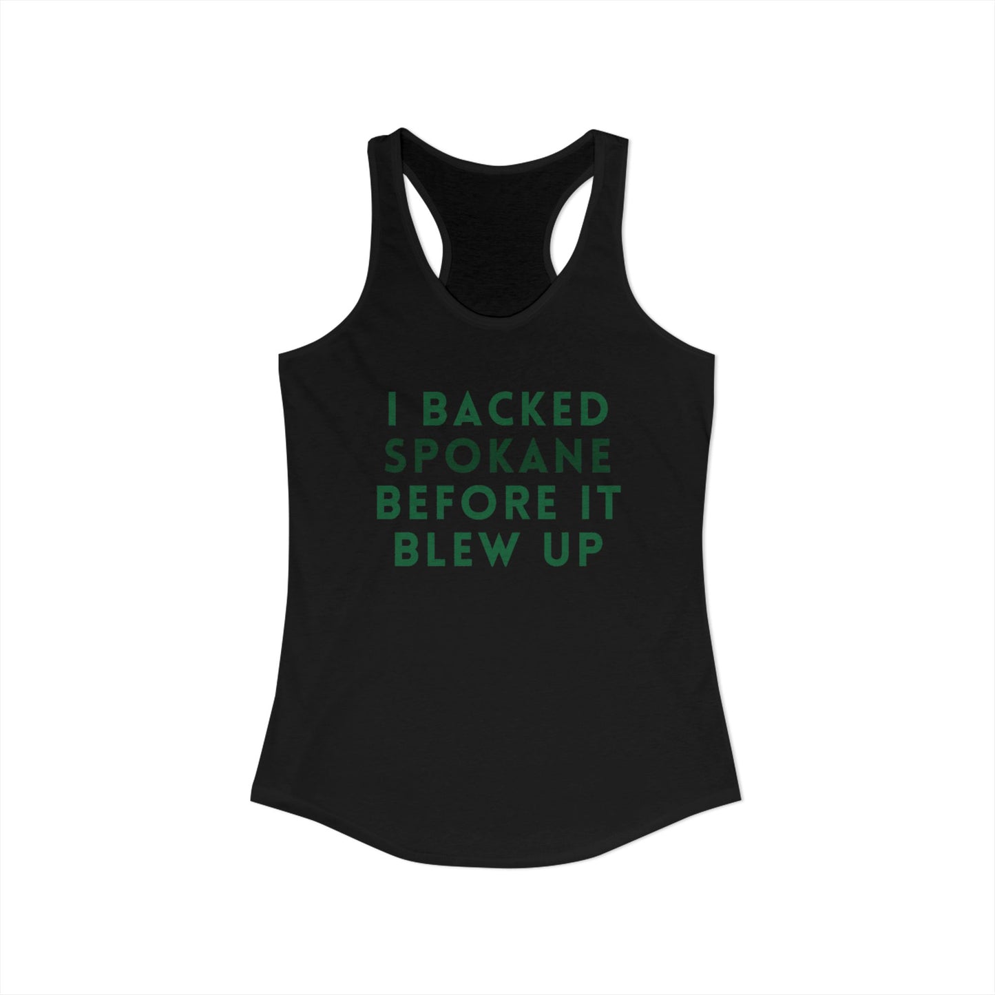 Women's Ideal Racerback Tank SPOKANE