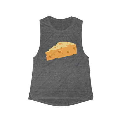 Cheese Slice | Women’s Flowy Scoop Muscle Tank | True North