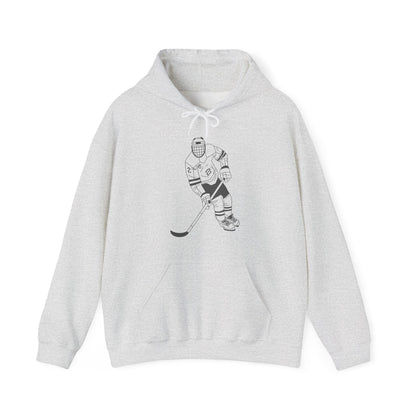 Hockey Player Hoodie | Cozy Sweatshirt for Winter Sports | True North
