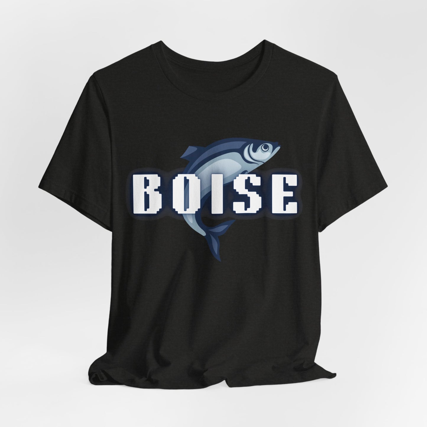 Boise Trout Graphic Tee — Fish Logo Short Sleeve T-Shirt