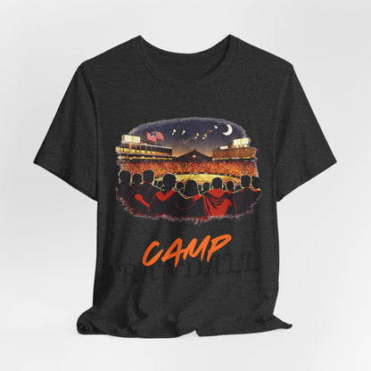 Camp Randall Stadium Football T‑Shirt – Retro Night Game Crew JERSEY Tee MADISON