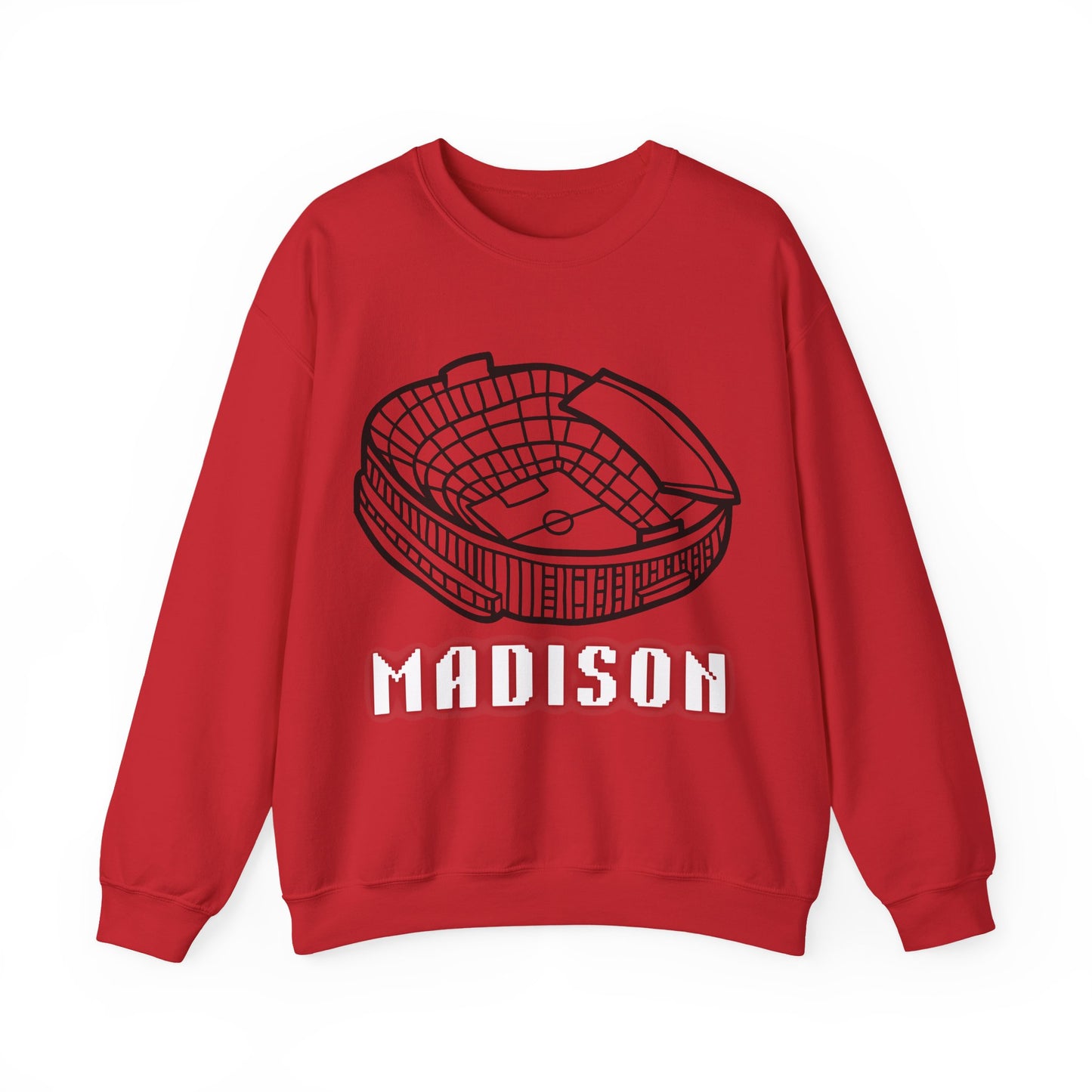 Madison Stadium Unisex Crewneck Sweatshirt | Soft Cotton Fit | True North
