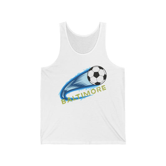 Baltimore Soccer Men/Unisex Tank Top | Fast Kick | True North
