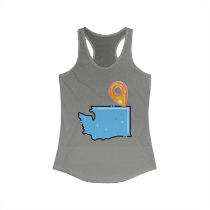 Women's Ideal Racerback Tank SPOKANE