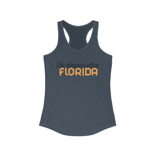 The SunShine State, FLORIDA | Women’s Ideal Racerback Tank | True North