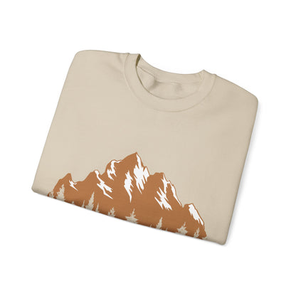 Mountain Reflection Crewneck Sweatshirt | Adventure and Travel | True North
