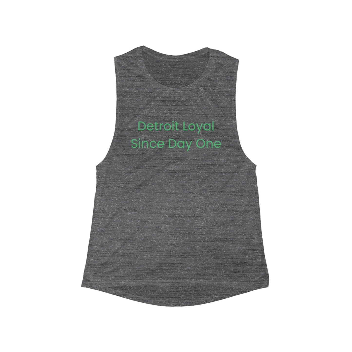 Detroit Loyal | Women’s Flowy Scoop Muscle Tank | True North