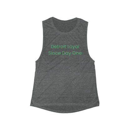 Detroit Loyal | Women’s Flowy Scoop Muscle Tank | True North