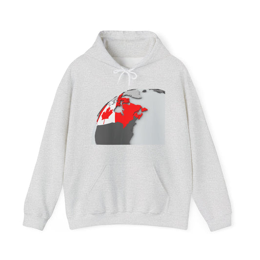 Canada Map Graphic Hoodie | True North