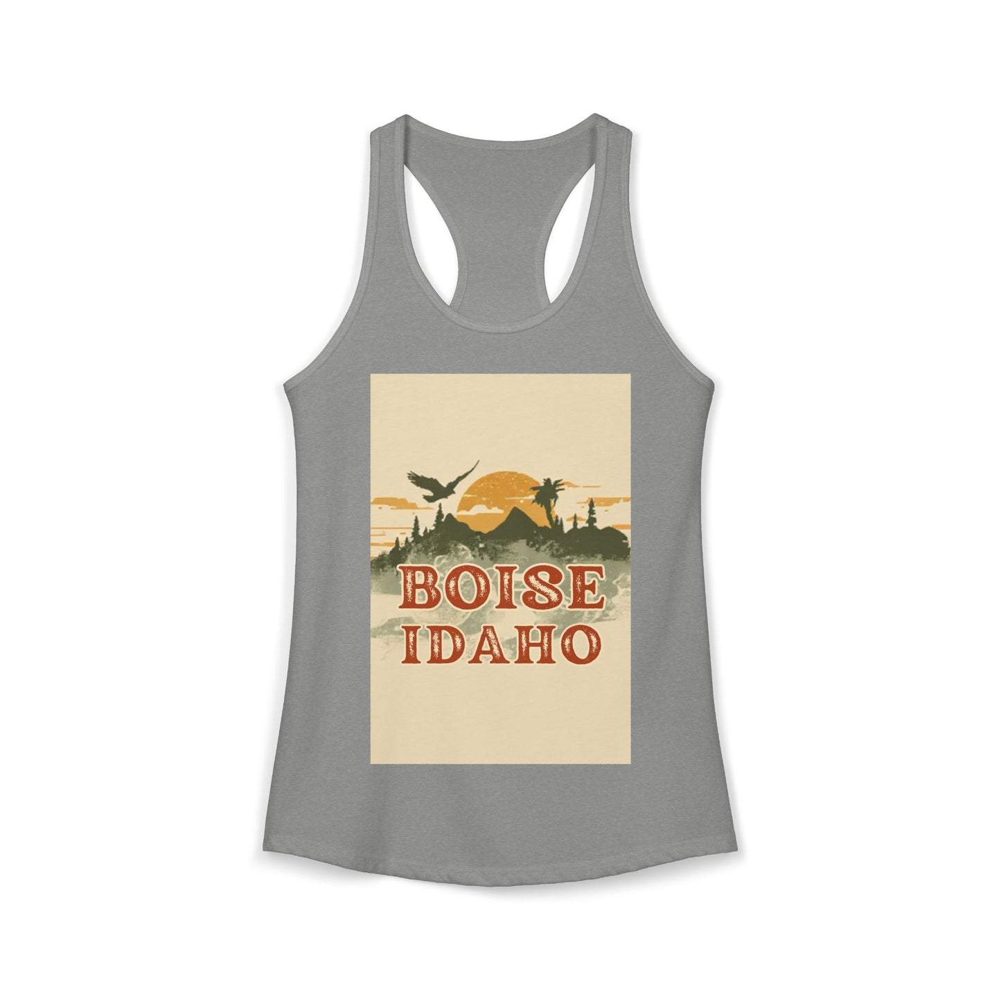 Women's Ideal Racerback Tank BOISE