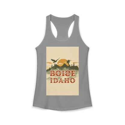 Women's Ideal Racerback Tank BOISE
