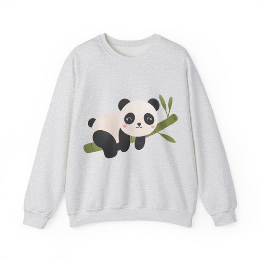 Panda Crewneck Sweatshirt | Cozy Panda Lovers | True North