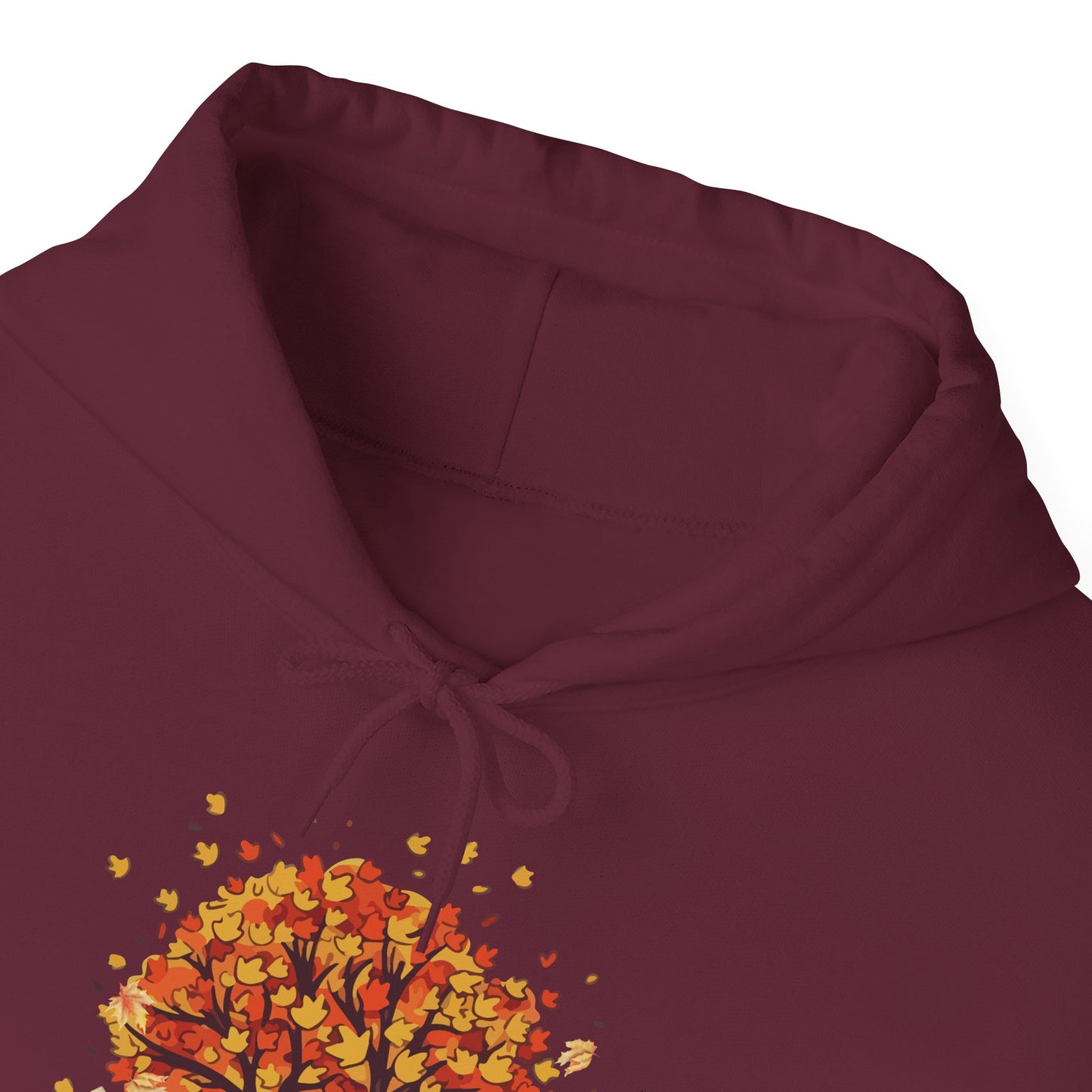 Autumn Tree Hoodie | Thanksgiving Gift, Nature-Inspired Casual Wear | True North