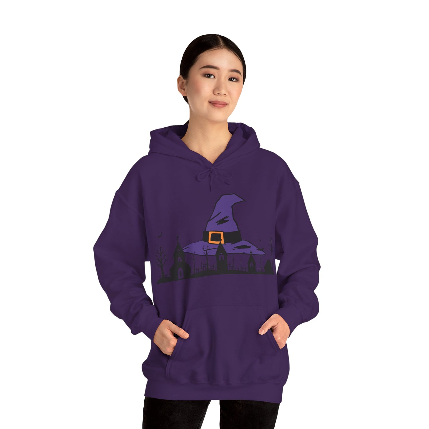 Halloween Witch Hat Hoodie  | True North
