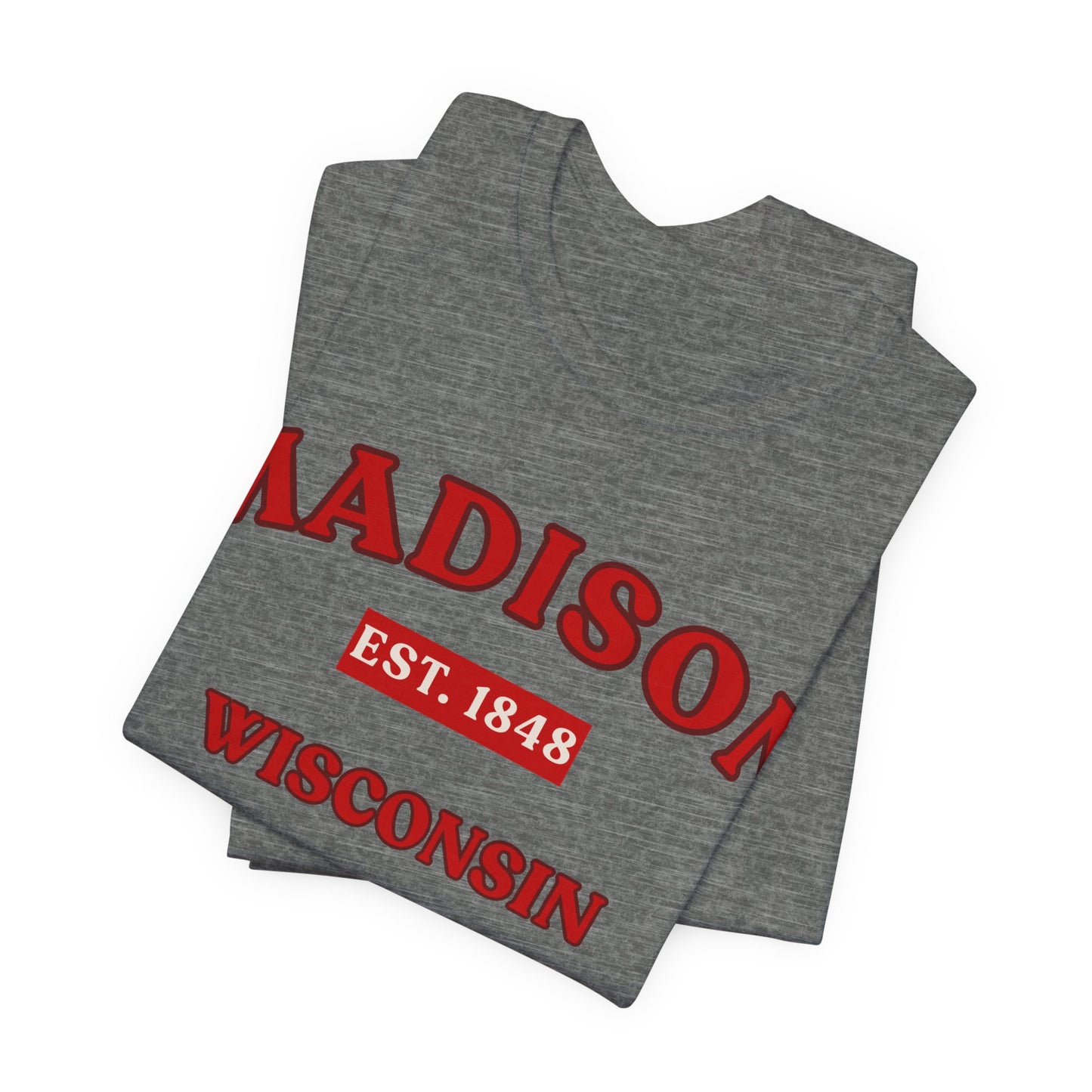 Madison Wisconsin Established 1848 JERSEY Tee