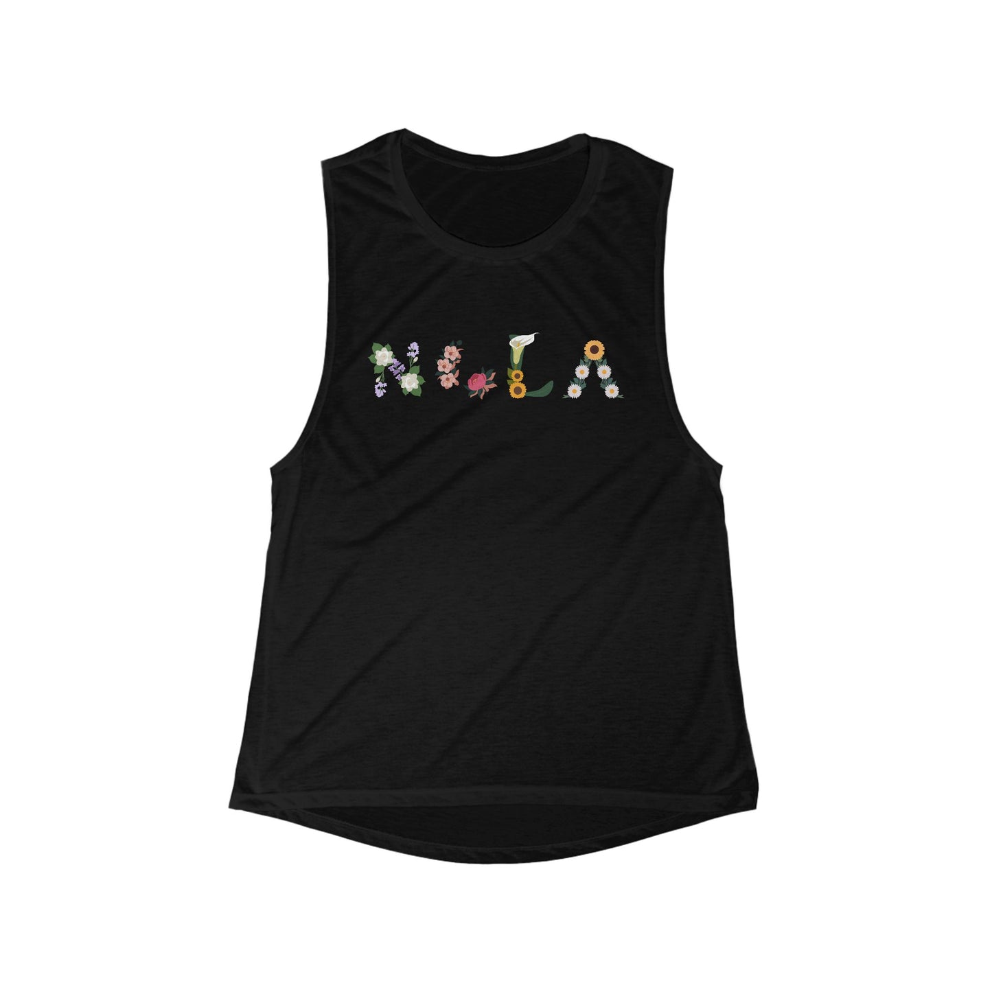 NOLA New Orleans Louisiana | Women’s Flowy Scoop Muscle Tank | True North