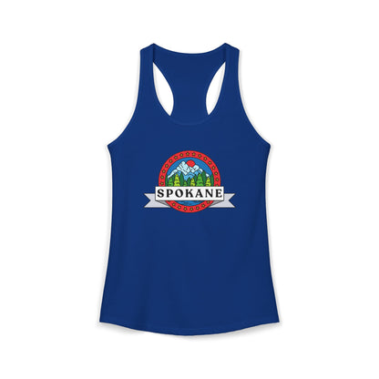 Women's Ideal Racerback Tank SPOKANE