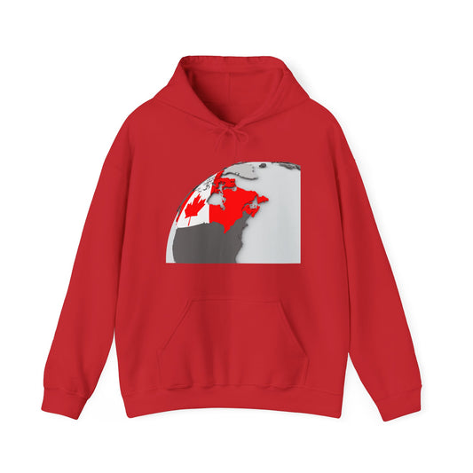 Canada Map Graphic Hoodie | True North