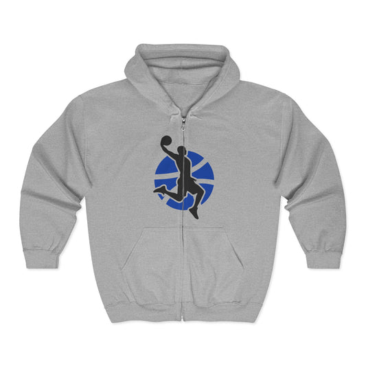 Basketball Zip Hoodie | Basketball Fans and Sports Lovers | True North