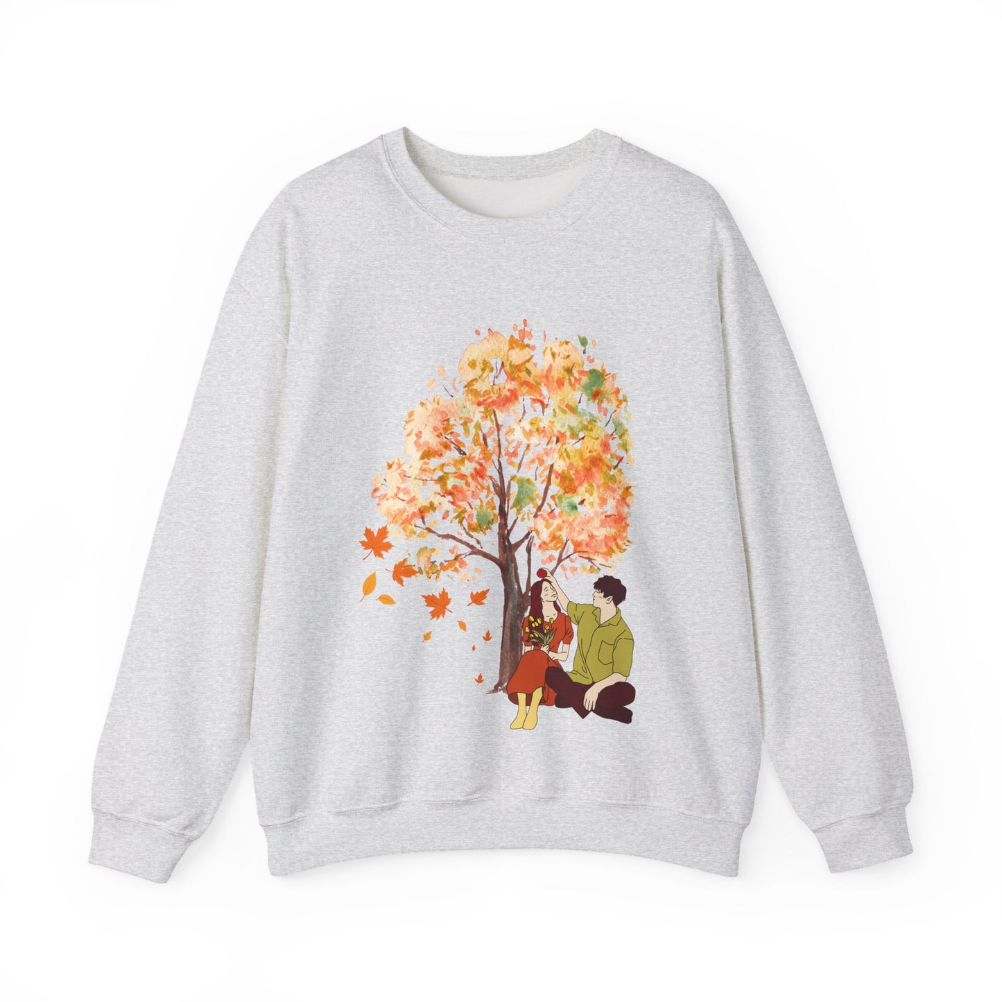 Cozy Fall Couple Crewneck Sweatshirt | Autumn Vibes | True North