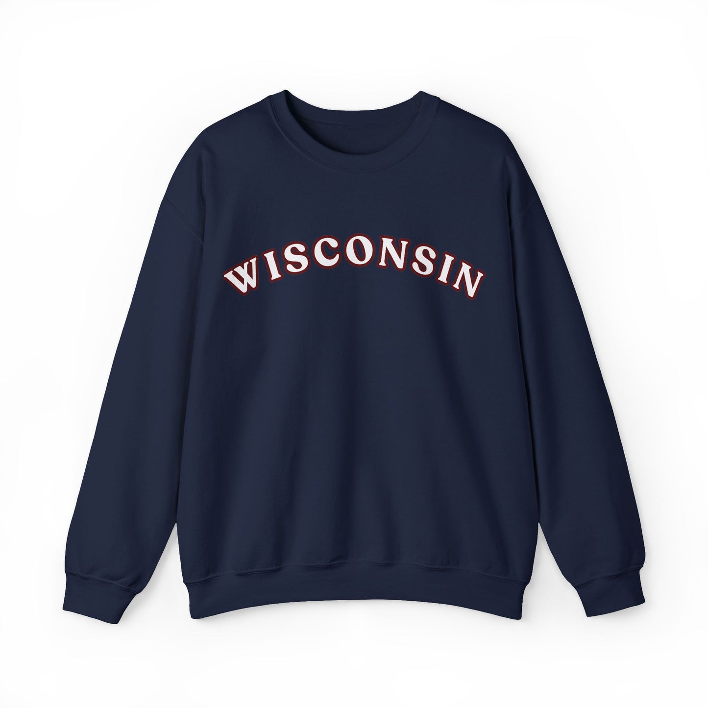 Wisconsin Arch Unisex  Sweatshirt | Soft Cotton Fit | True North