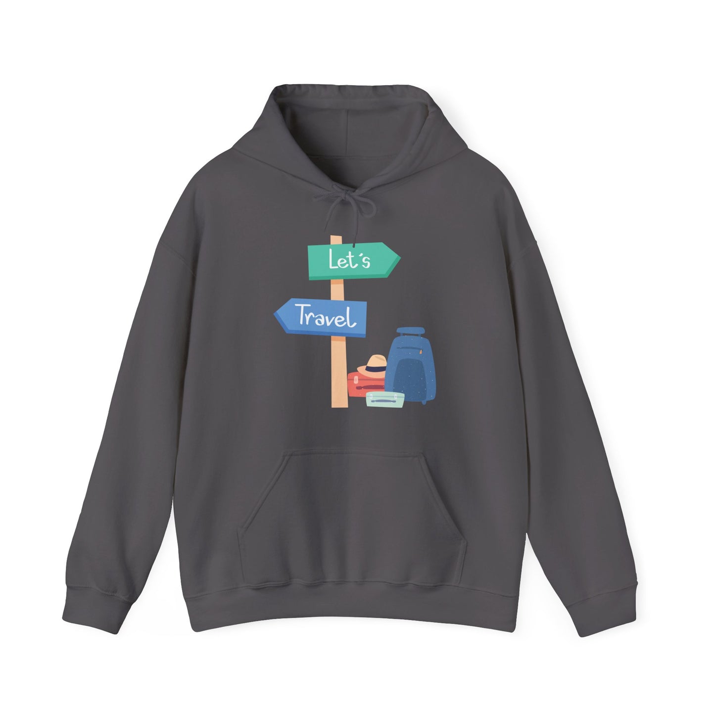 Travel-Inspired Hoodie | Adventure Sweatshirt | True North