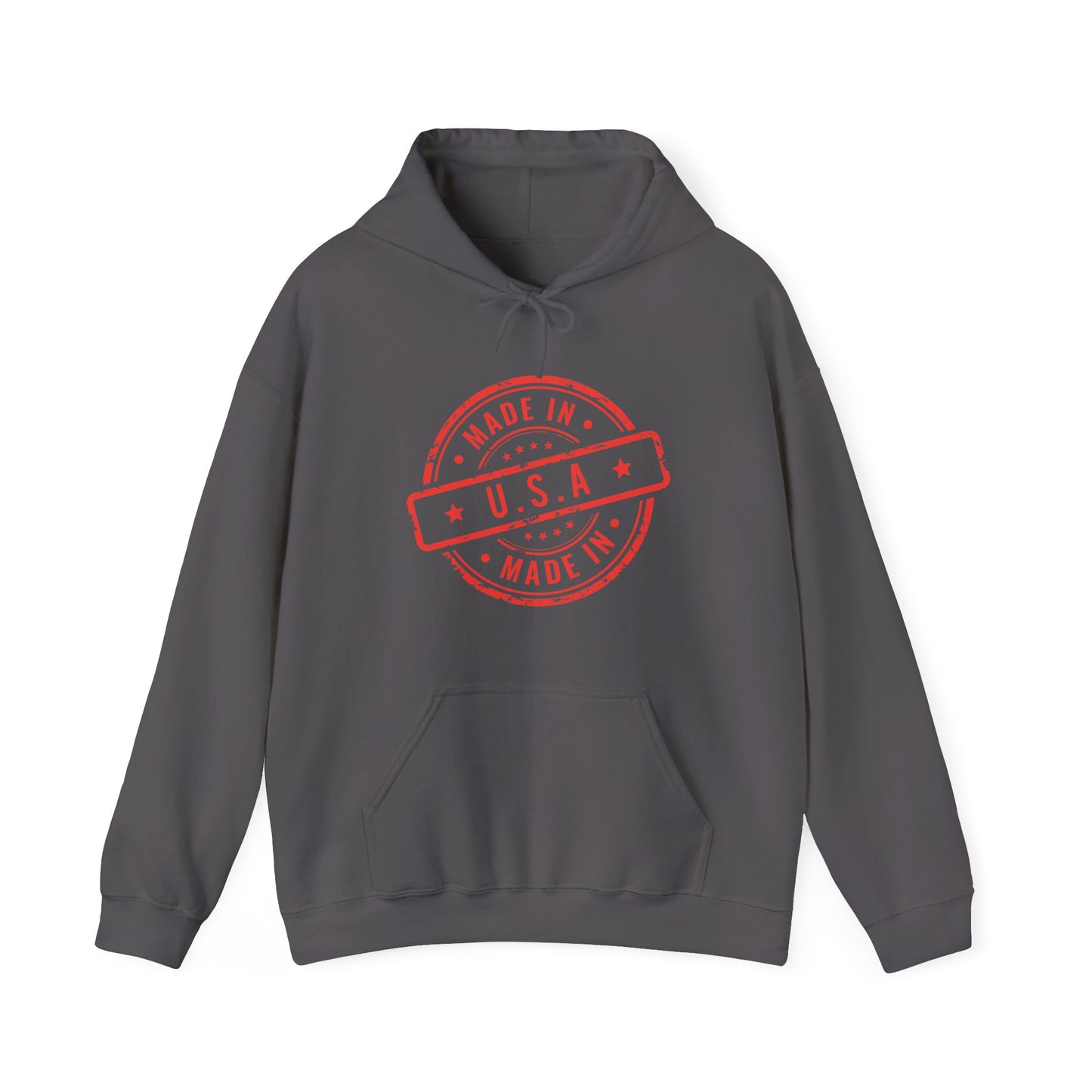 American Pride Apparel, Made in USA Hooded Sweatshirt | Heavy Blend Hoodie  | True North