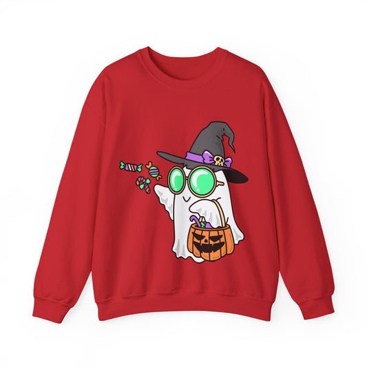 Halloween Ghost Crewneck Sweatshirt | True North
