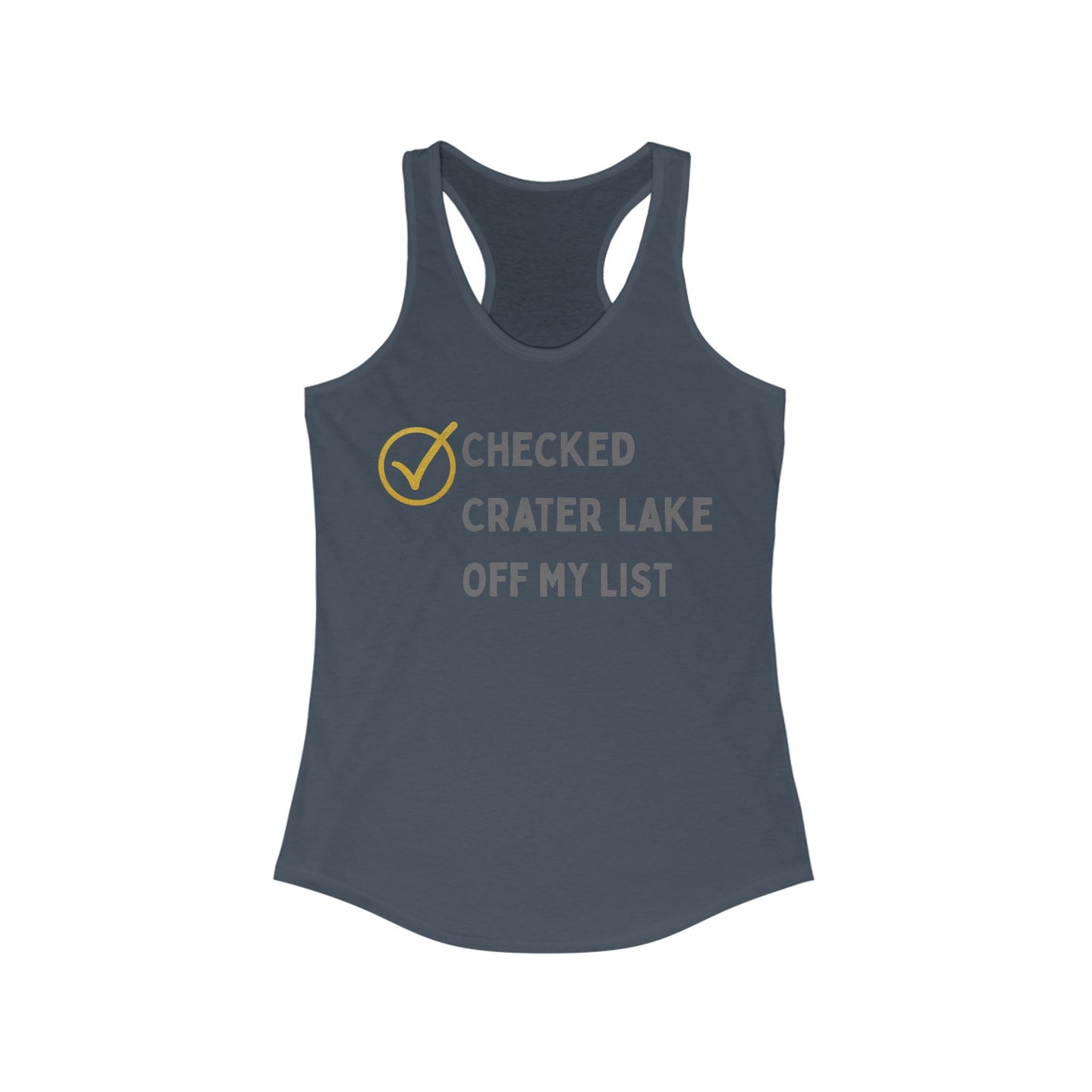 Checked Crater Lake off My List | Women’s Ideal Racerback Tank | True North