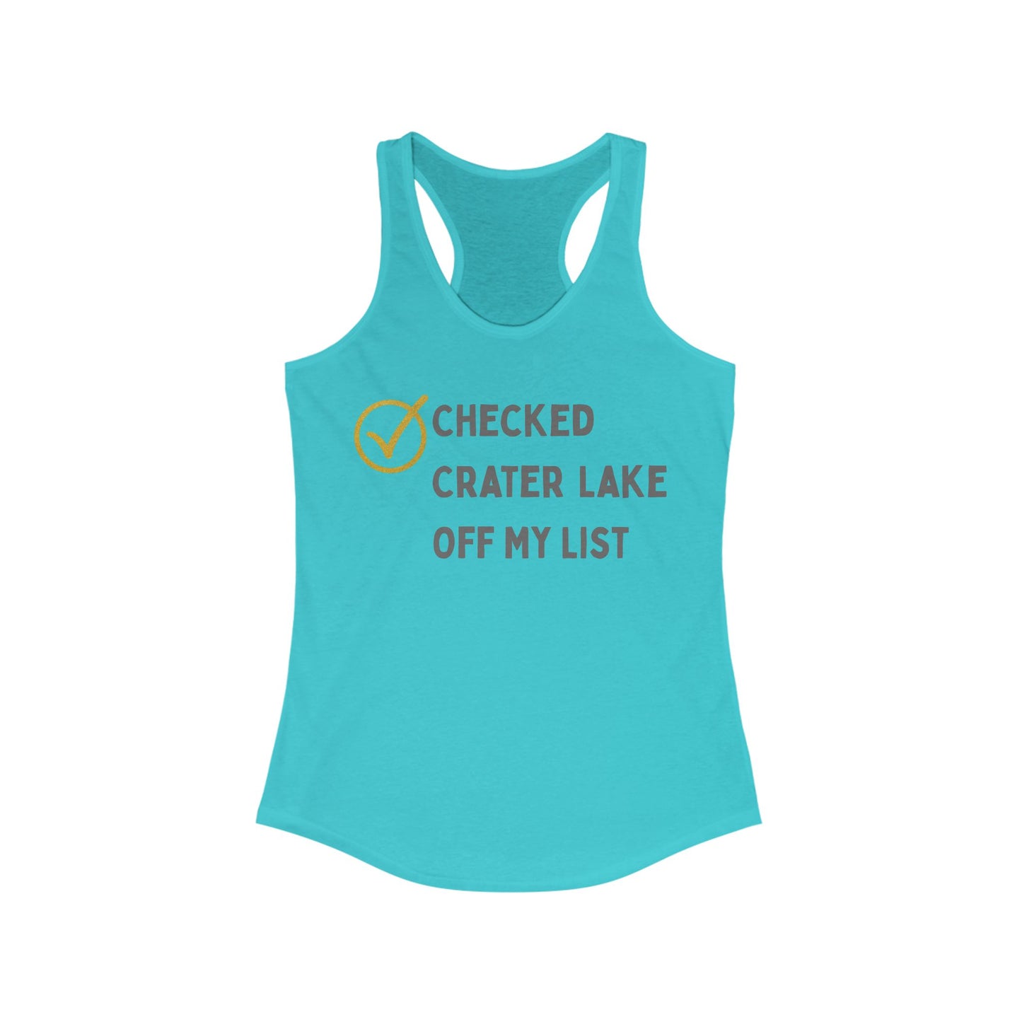Checked Crater Lake off My List | Women’s Ideal Racerback Tank | True North