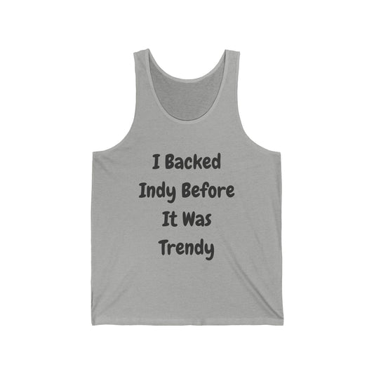 Indy Heritage Racerback Men/Unisex Tank Top | Vintage Indie Attitude  | True North