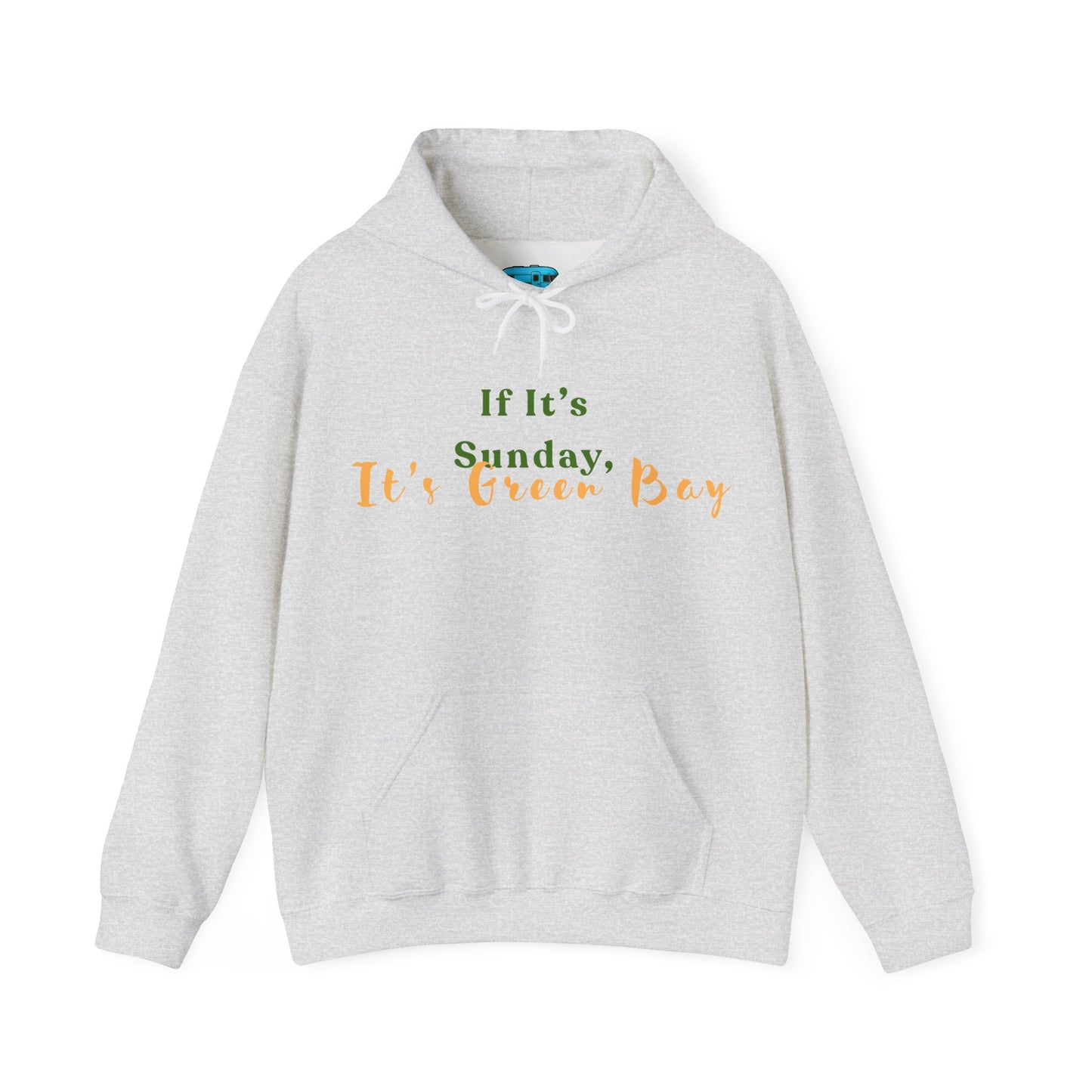 Green Bay Fan Gear Heavy Blend Hooded Sweatshirt | Cozy Sundays | True North
