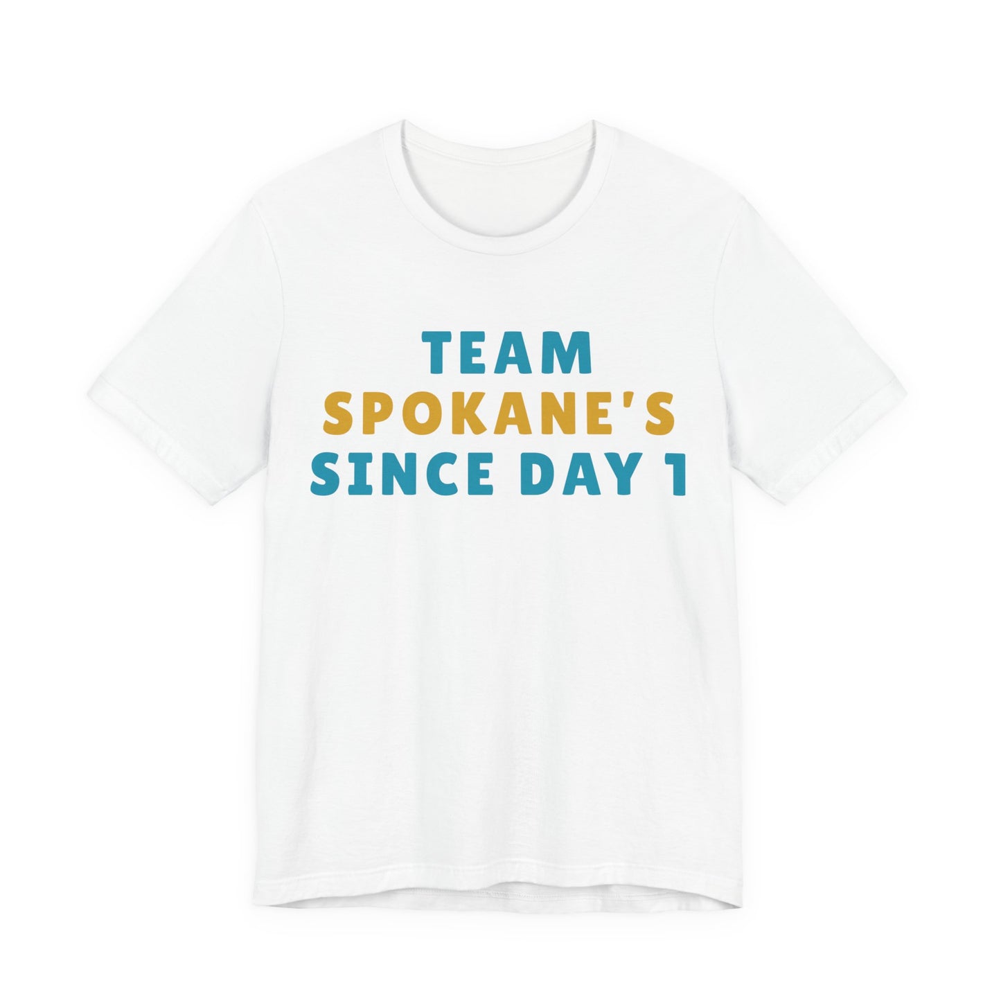 Team Spokane's Since Day 1 T-Shirt — Spokane Pride Graphic Tee