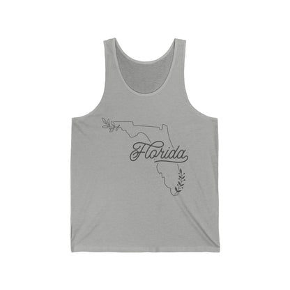 Florida Men/Unisex Jersey Tank Top | Soft Cotton Premium Fit | True North