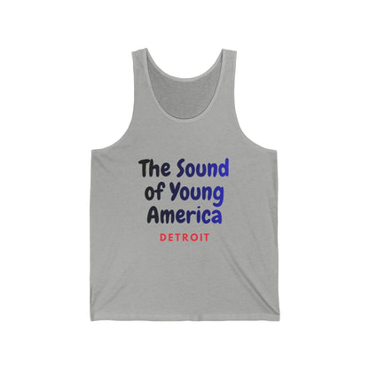 Detroit Sound of Young America Men/Unisex Tank Top | Soft Cotton | True North