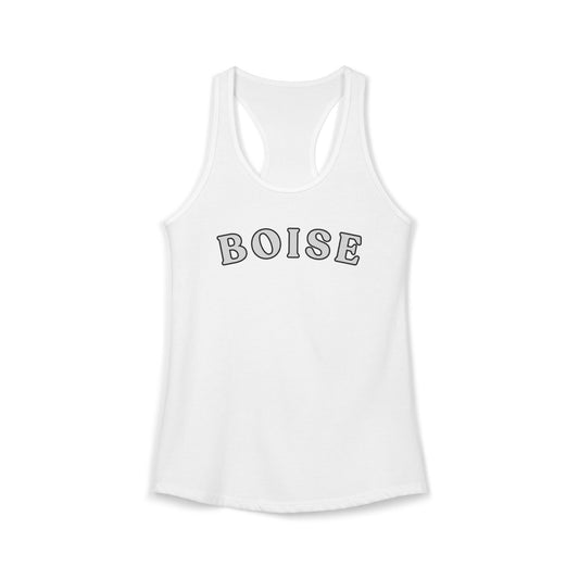 Women's Ideal Racerback Tank BOISE