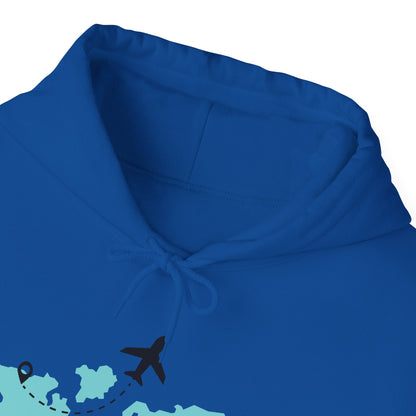 Travel Lover's Map Hoodie | True North