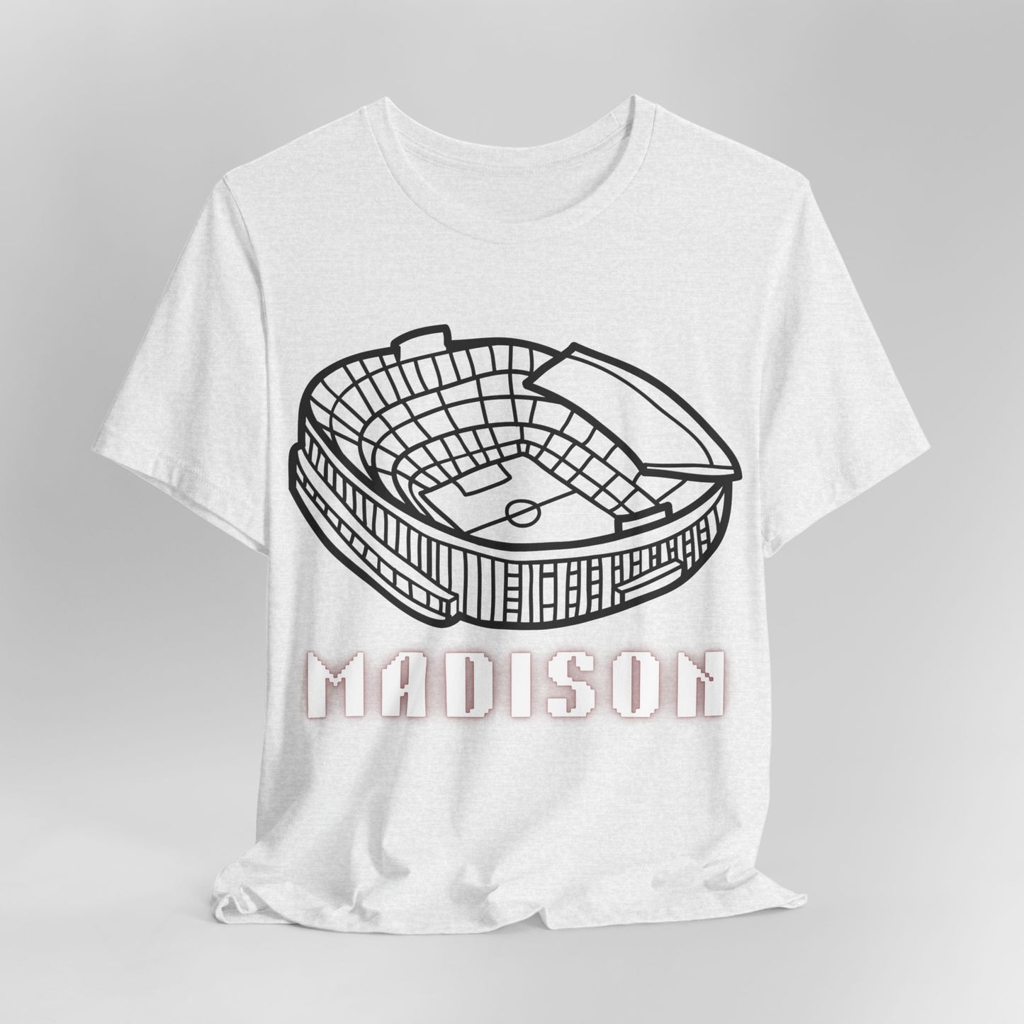 Madison Stadium T-Shirt — Vintage City Arena JERSEY Tee