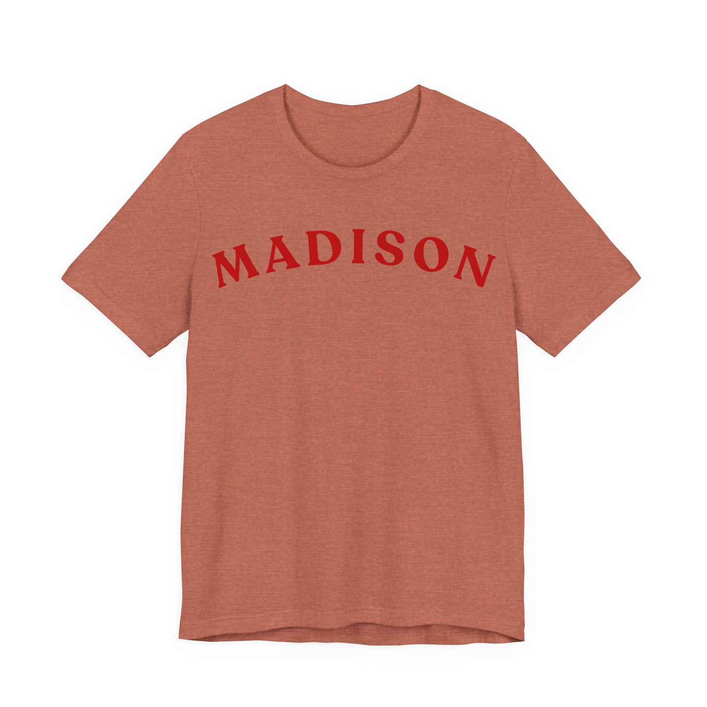 Madison Arc Name T‑Shirt — Personalized City/Name Tee