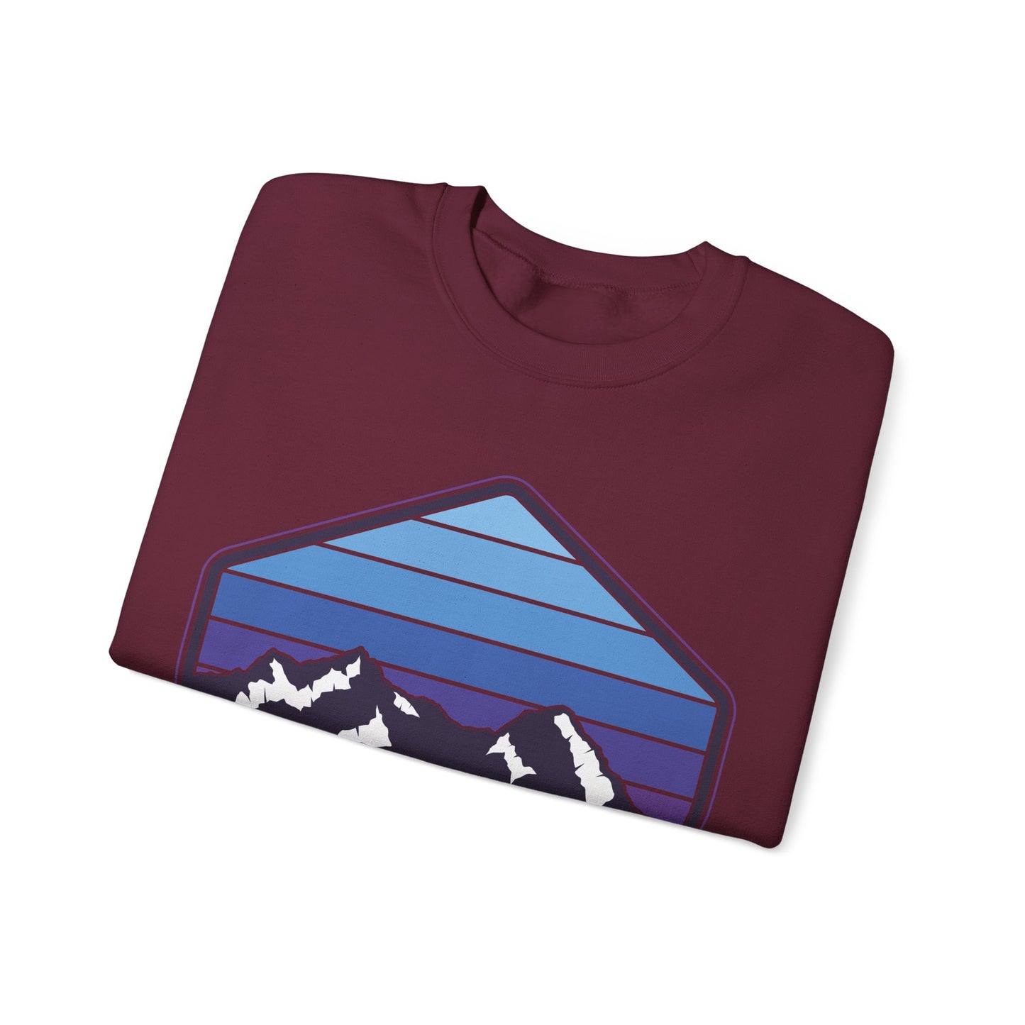 Mountain Adventure Crewneck Sweatshirt | Cozy Nature Vibes | True North