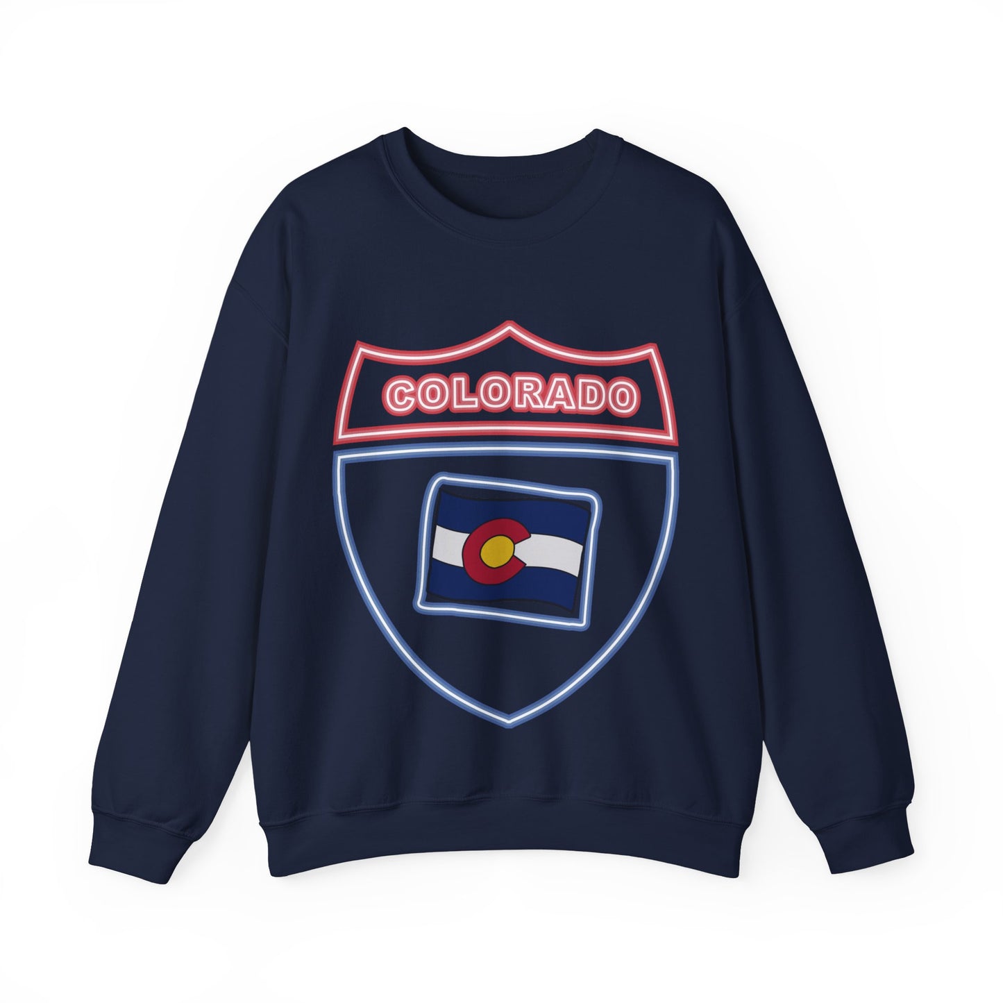 Colorado Pride Crewneck Sweatshirt | Cozy State Apparel | True North