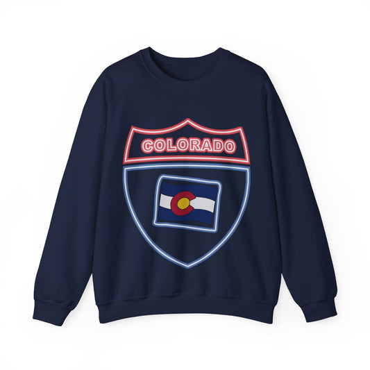 Colorado Pride Crewneck Sweatshirt | Cozy State Apparel | True North