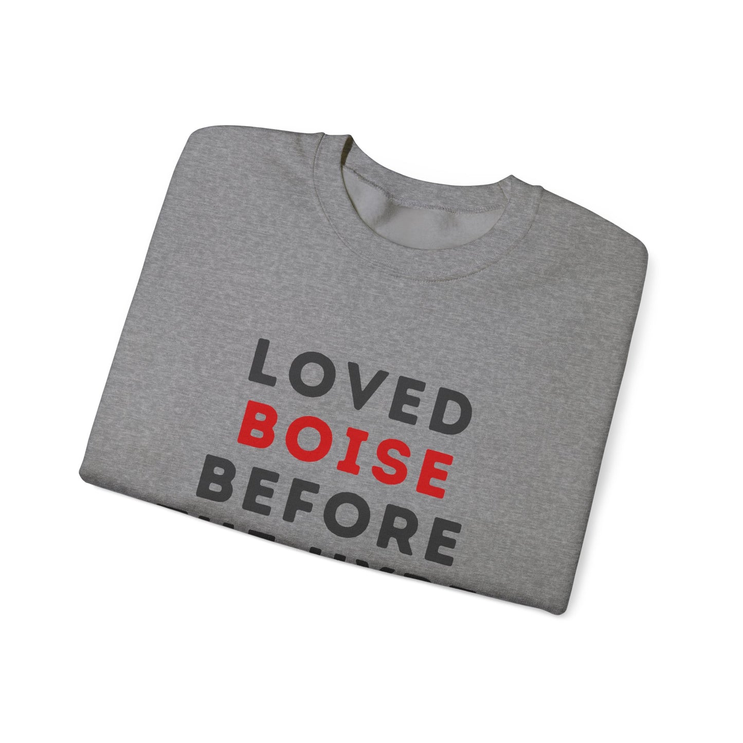 Crewneck Sweatshirt — Classic Heavy Blend Comfort boise