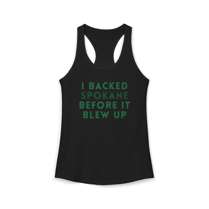 Women's Ideal Racerback Tank SPOKANE