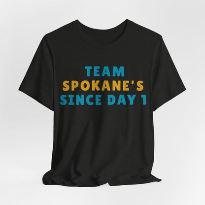 Team Spokane's Since Day 1 T-Shirt — Spokane Pride Graphic Tee