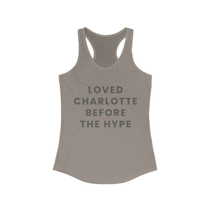LOVED CHARLOTTE before the hype | Women’s Ideal Racerback Tank | True North