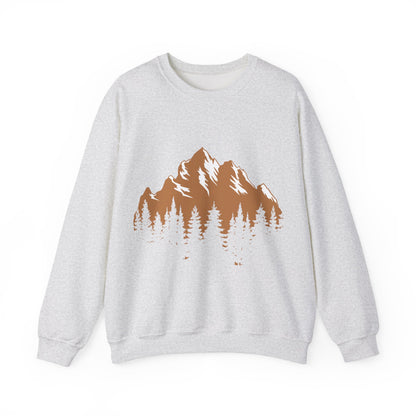 Mountain Reflection Crewneck Sweatshirt | Adventure and Travel | True North