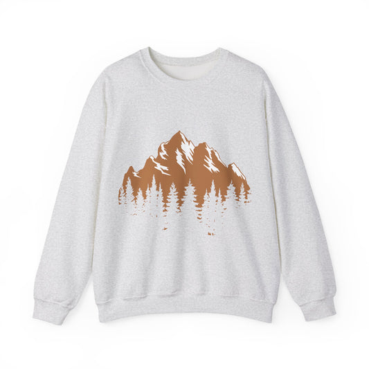 Mountain Reflection Crewneck Sweatshirt | Adventure and Travel | True North