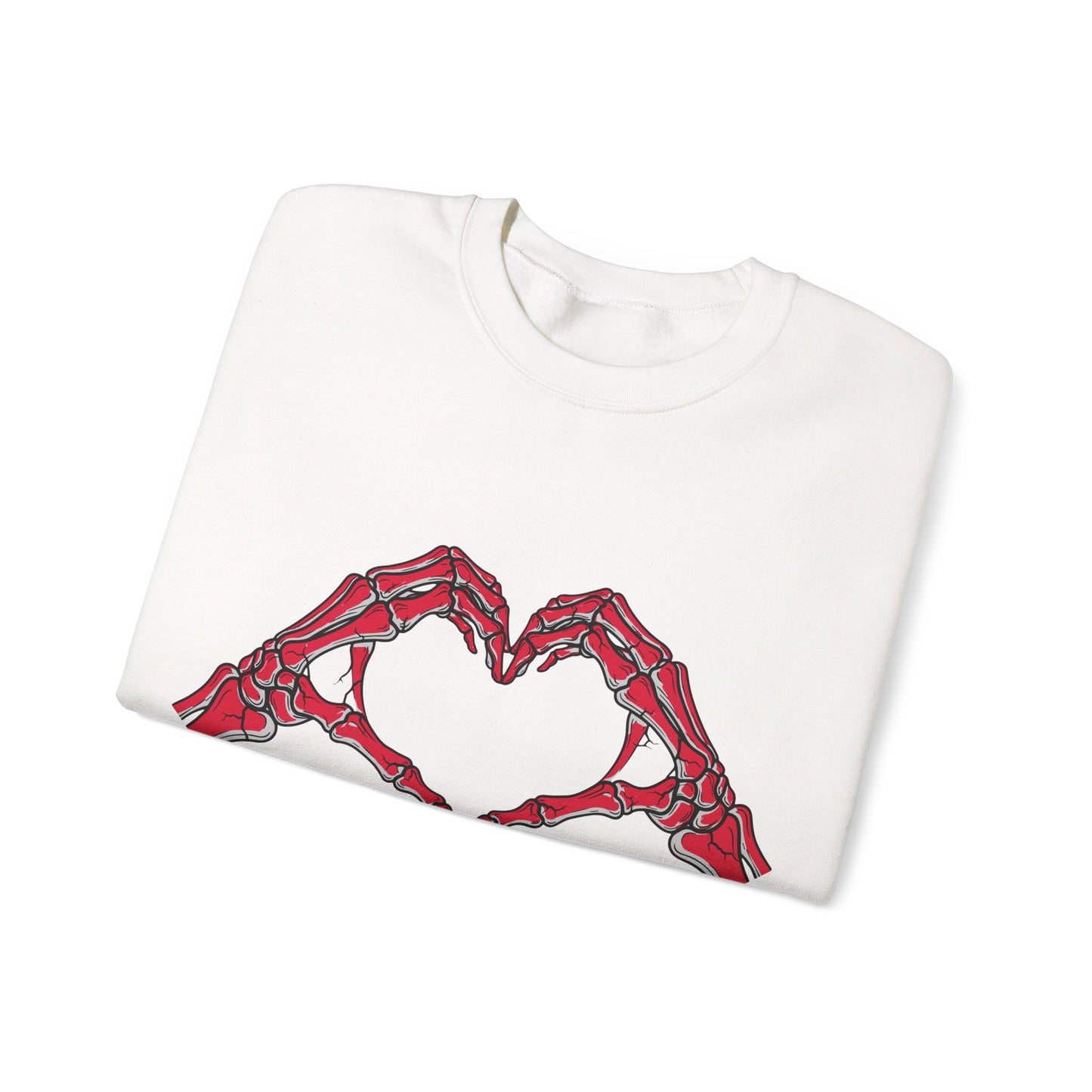 Heart Hands Crewneck Sweatshirt | Spooky Pullover | True North